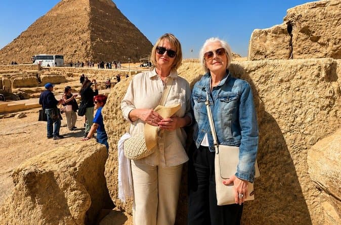 Private Giza Pyramids, Saqqara & Memphis Tour with inside Pyramid