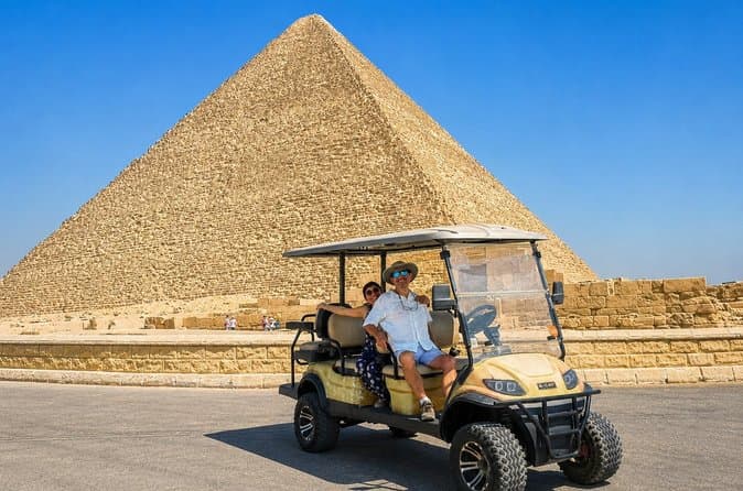 VIP Giza Pyramids and Great Sphinx Golf Cart Tour