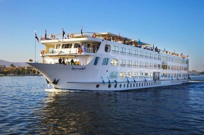 3 Day Nile Cruise from Luxor to Aswan with Guided Tours