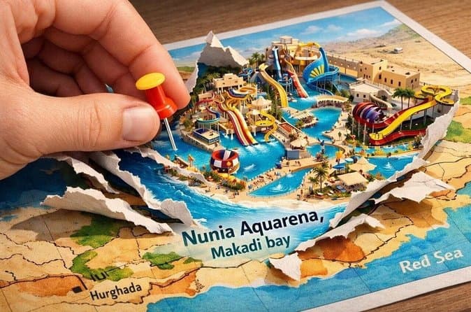 Nunia Aquarena Makadi Bay Water Park From Hurghada