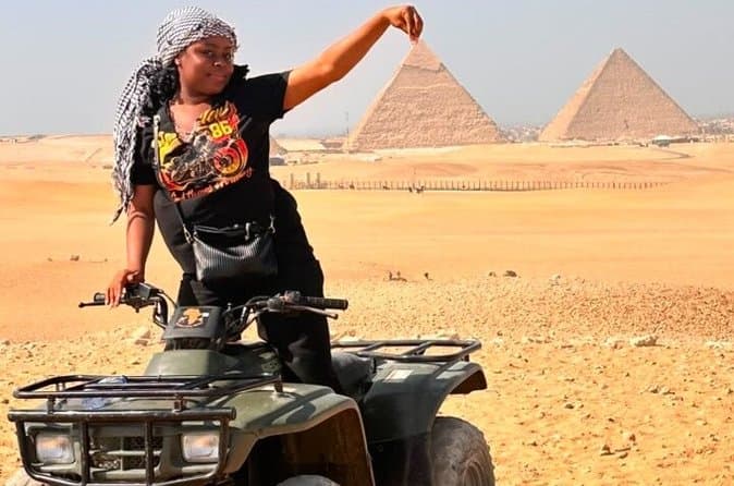 Great Pyramids, Sphinx and ATV Quads