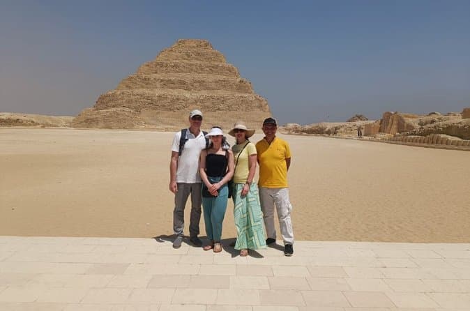 Saqqara , the Heights Official Tombs & Pyramids of Giza