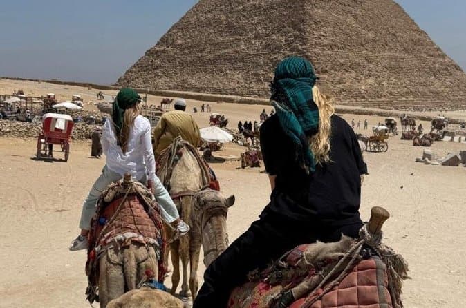 Private Giza Pyramids Tour with Camel, Quad Bike, Lunch & Tickets