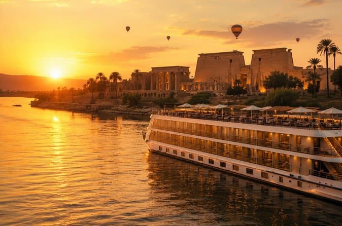 5-day 4-night luxury Nile cruise from Luxor to Aswan