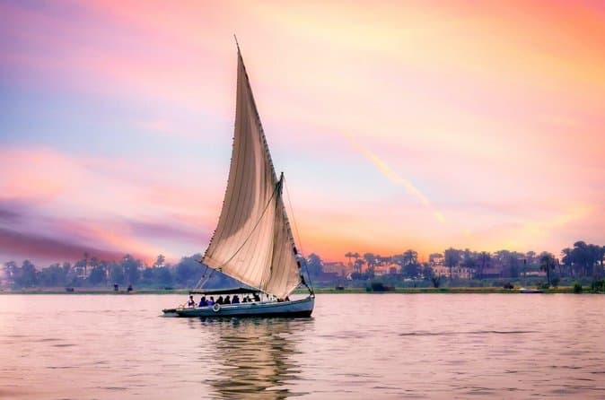 Private Nile River Felucca Ride in Luxor with Pickup