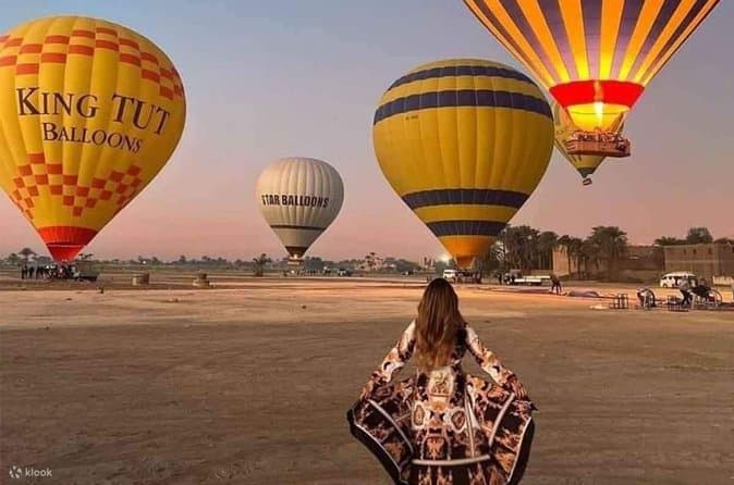 Luxor Sunrise Hot Air Balloon Ride with Breakfast