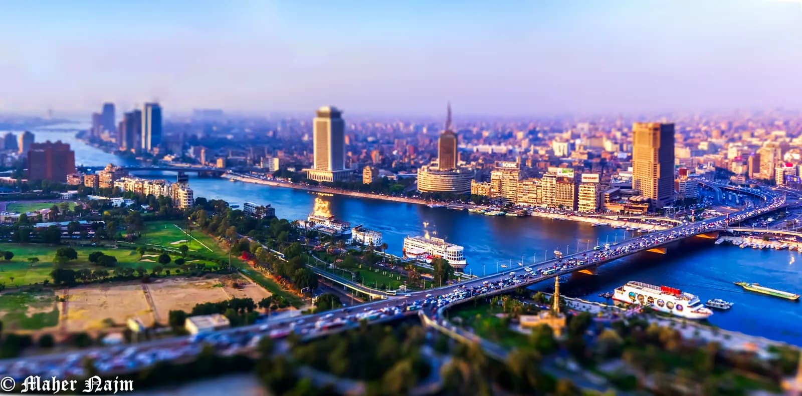 Cairo Tower & City Panorama
