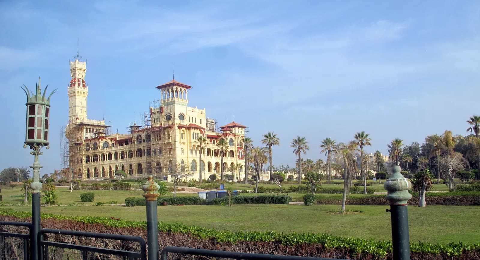 Jardines del Palacio de Montaza y la cornisa, Alejandría
