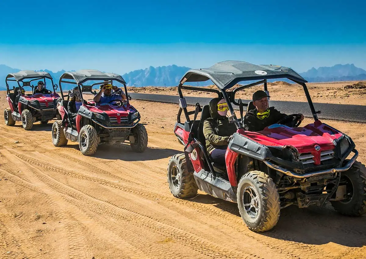 Desert safari near the Pyramids