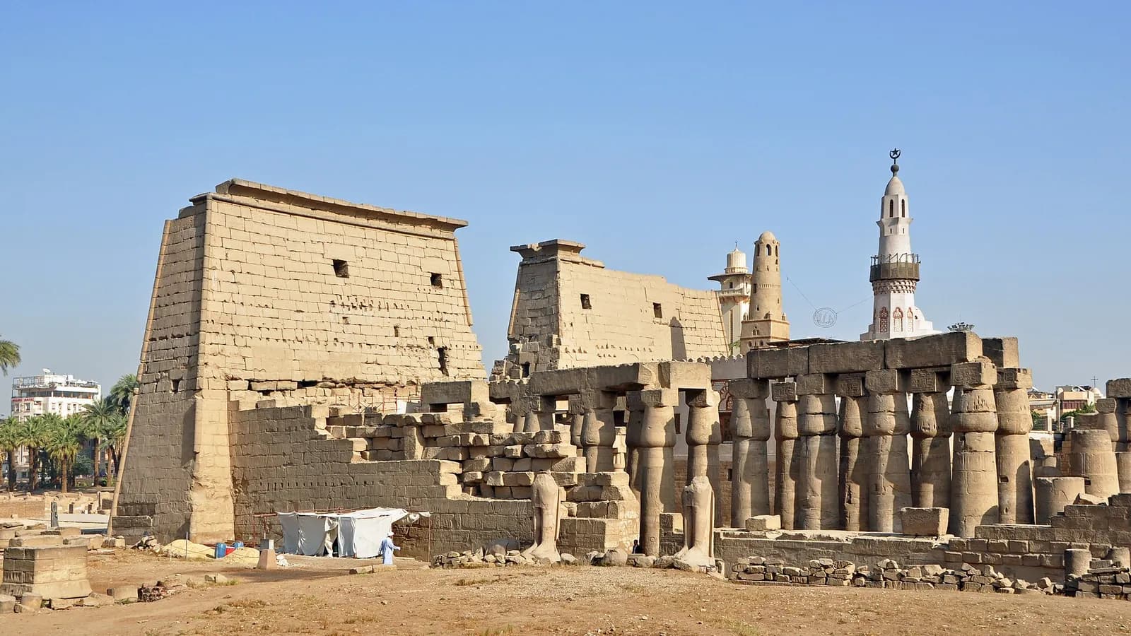 Loxor-tempel: in het hart van het oude Thebe