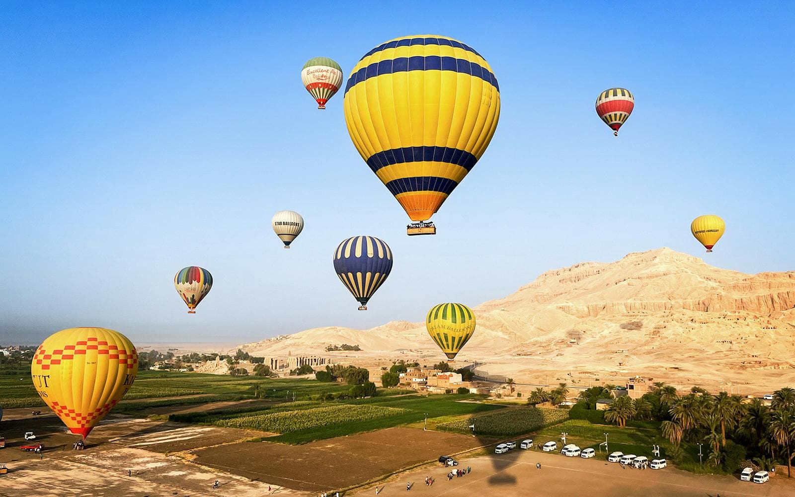 Luxor Sunrise Hot Air Balloon Ride with Valley of the Kings, East & West Bank Guided Tour and Round-Trip Hotel Transfers