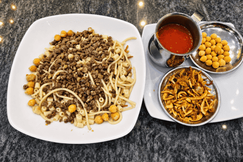 Food Tour To Koshary Abou Tarek Restaurant From Cairo