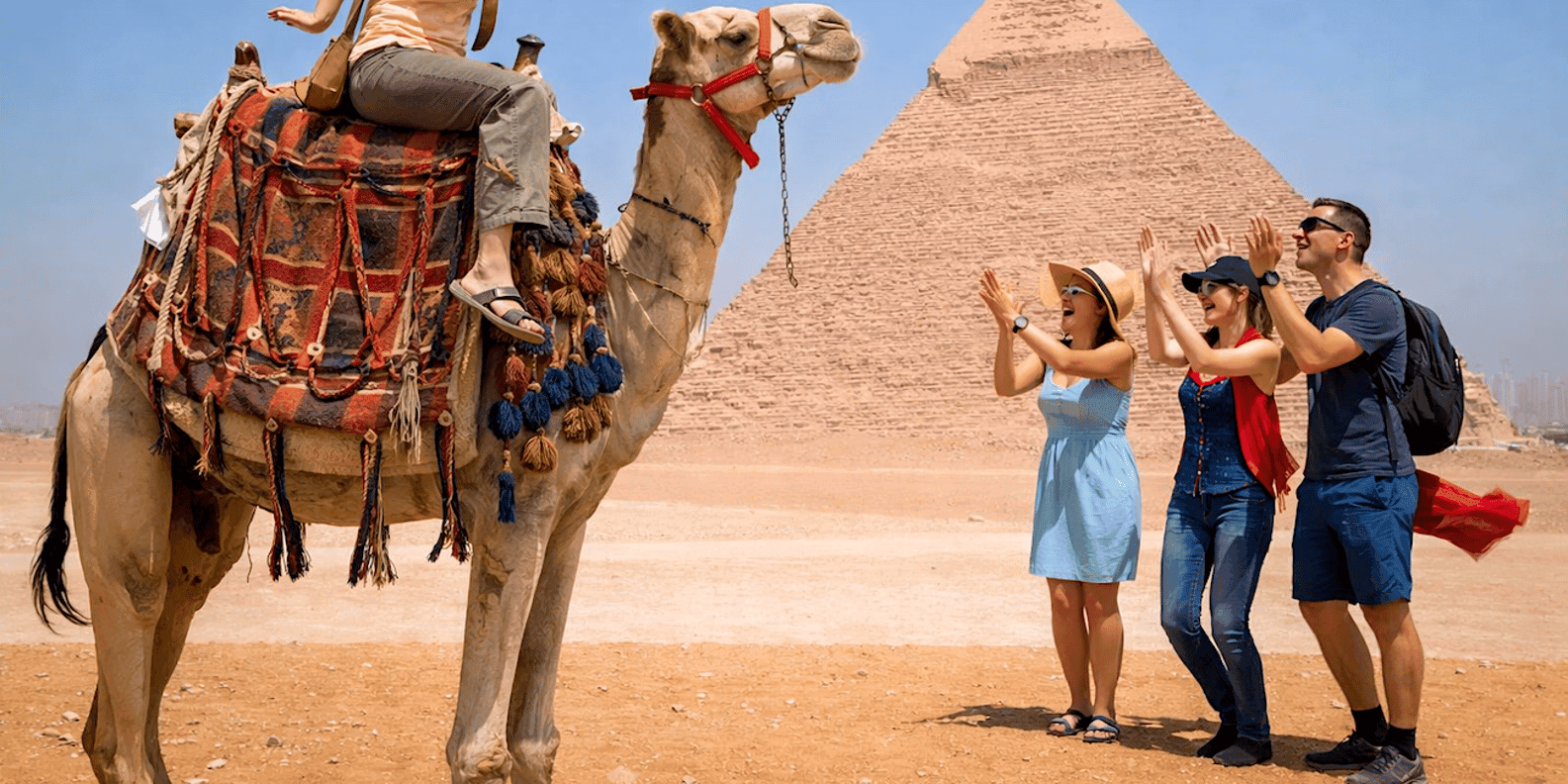 Piramidi di Giza, Sfinge, Museo Egizio e pranzo: gita di 1 giorno da Hurghada