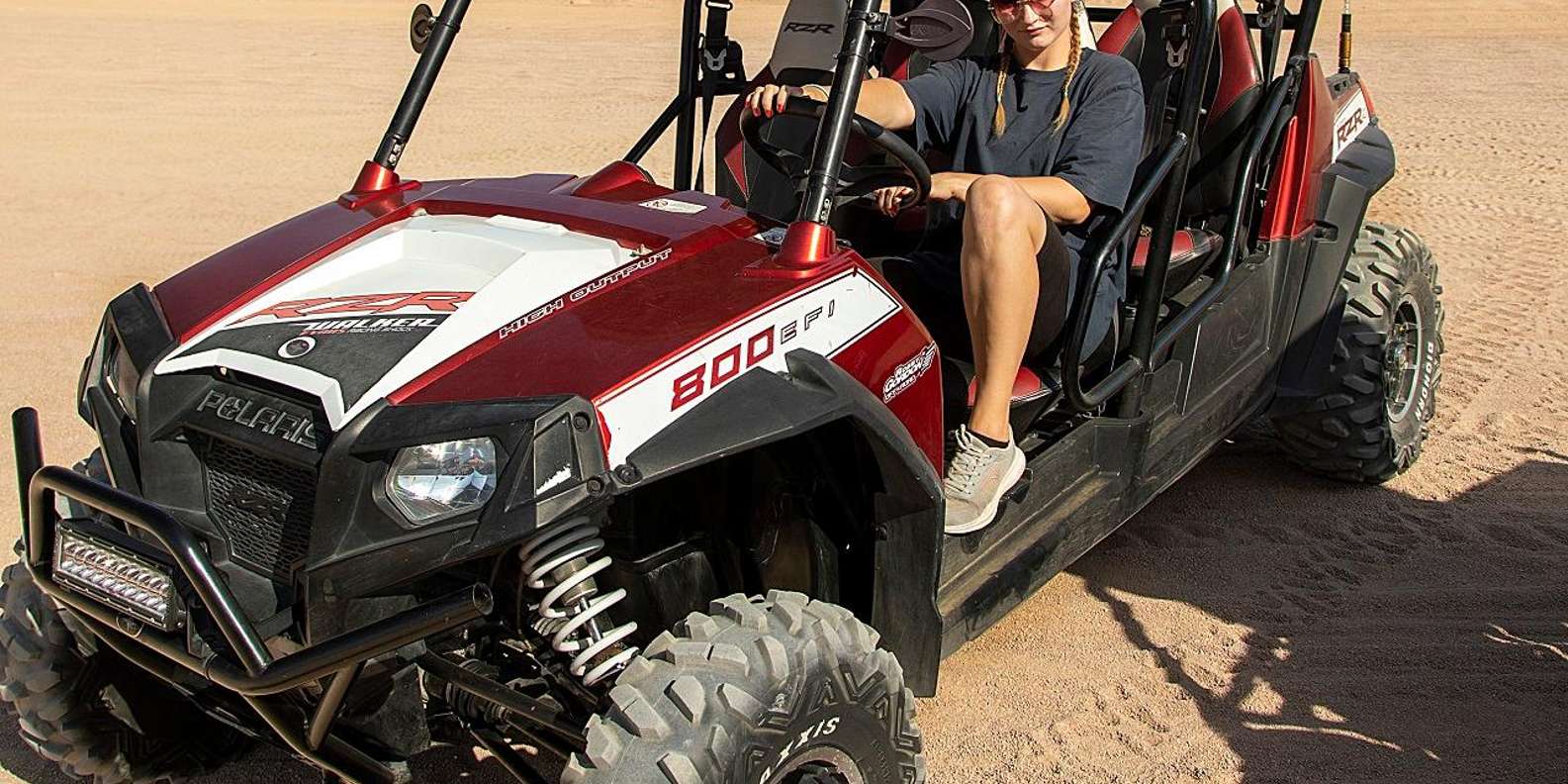 Sharm El Sheikh: Polaris Buggy & Camel Ride & Pickup