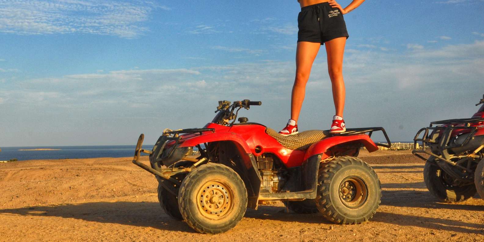 Hurghada: Quad Bike, Camel, Show, Dinner, & Stargazing Trip