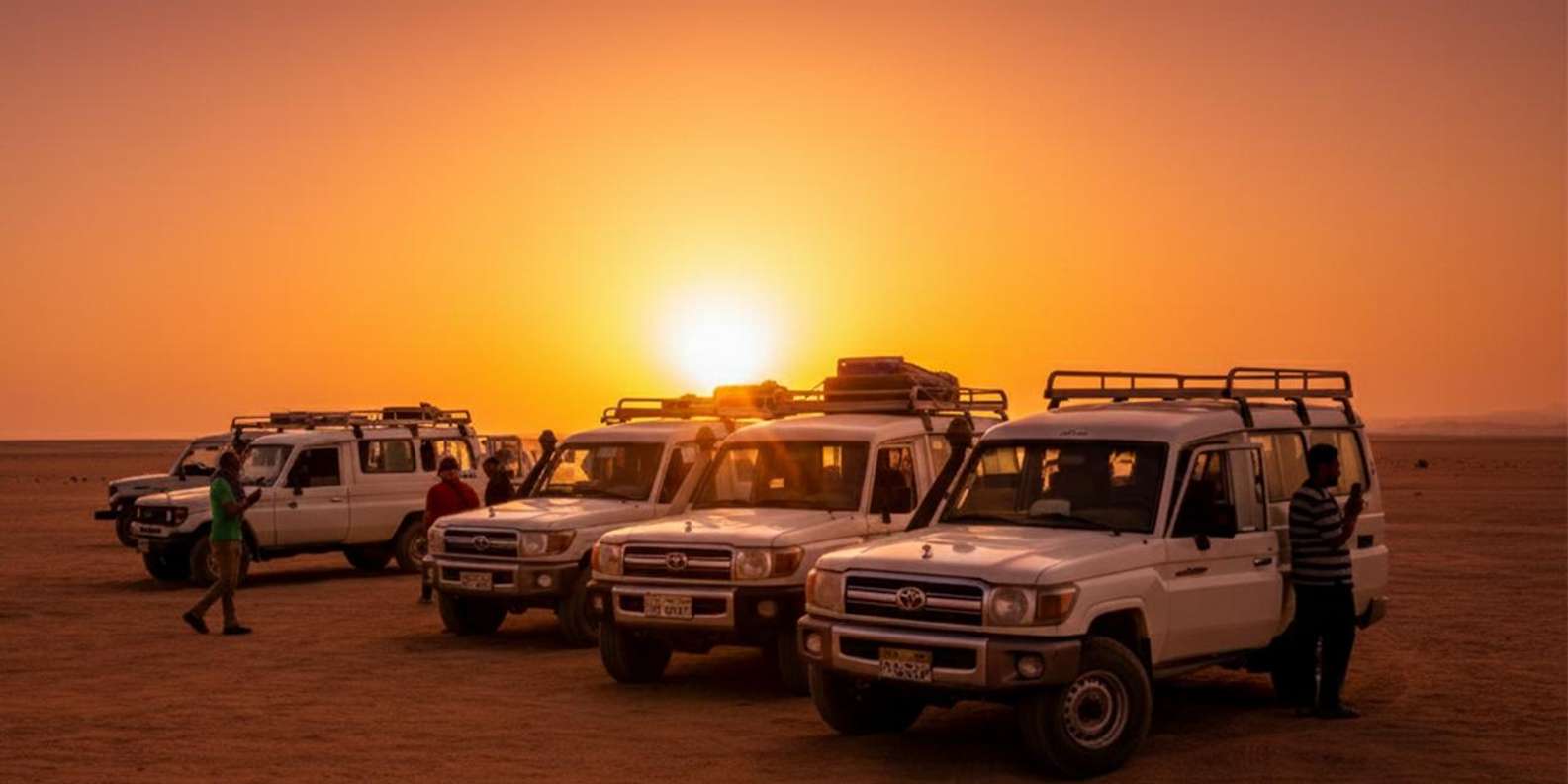 Makadi Bay: Mega Tour Jeep, ATV, Buggy, Camel, Dinner & Show