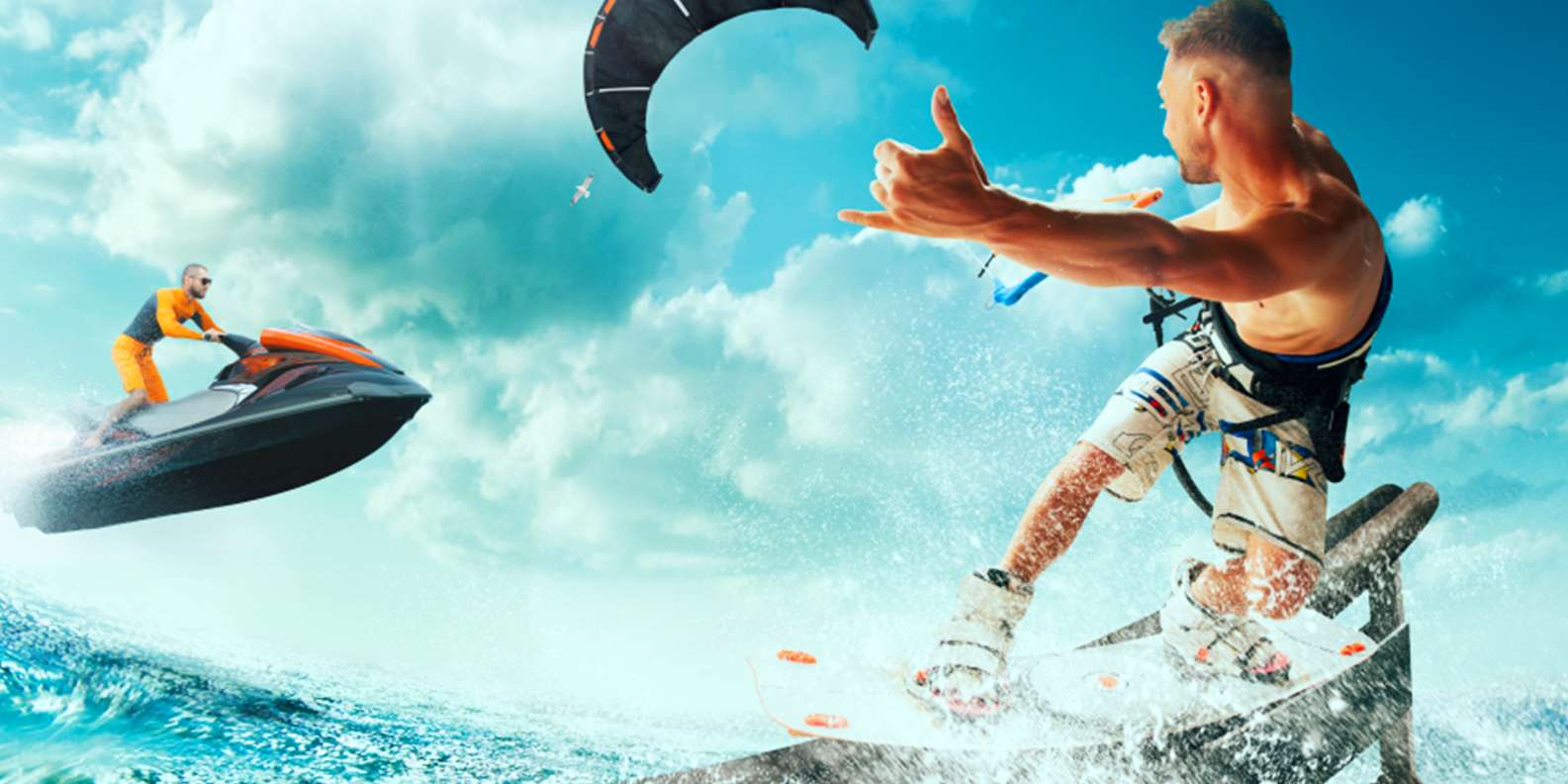 Sharm El Sheikh: Water Ski Trip at Naama Bay from Your Hotel