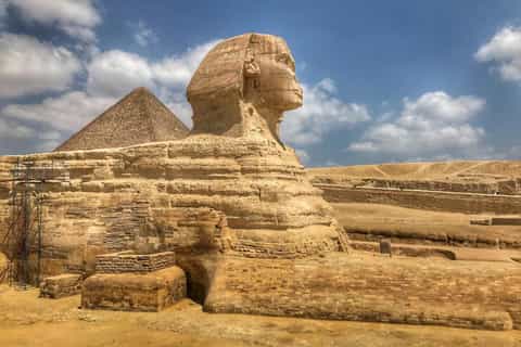 From El Sokhna Port: Pyramids & Grand Museum Day Tour