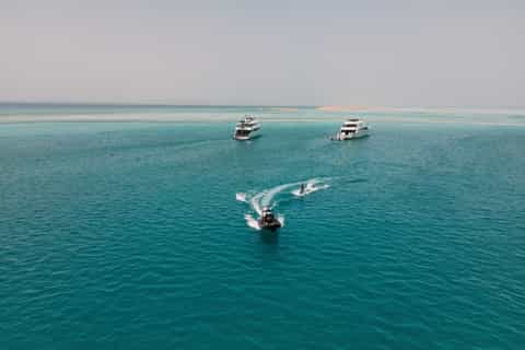 Hurghada: Private Speedboat To Bayoud Islands From El Gouna