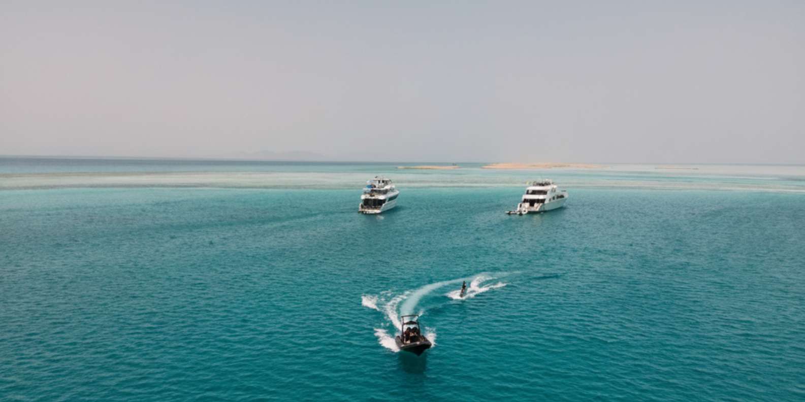 Hurghada: Private Speedboat To Bayoud Islands From El Gouna