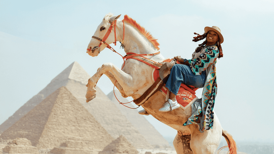 From Cairo: Camel or Horse Ride Tour Around Giza Pyramids