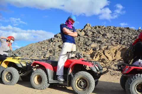 Hurghada: Express Quad Bike Ride w/ Transfers