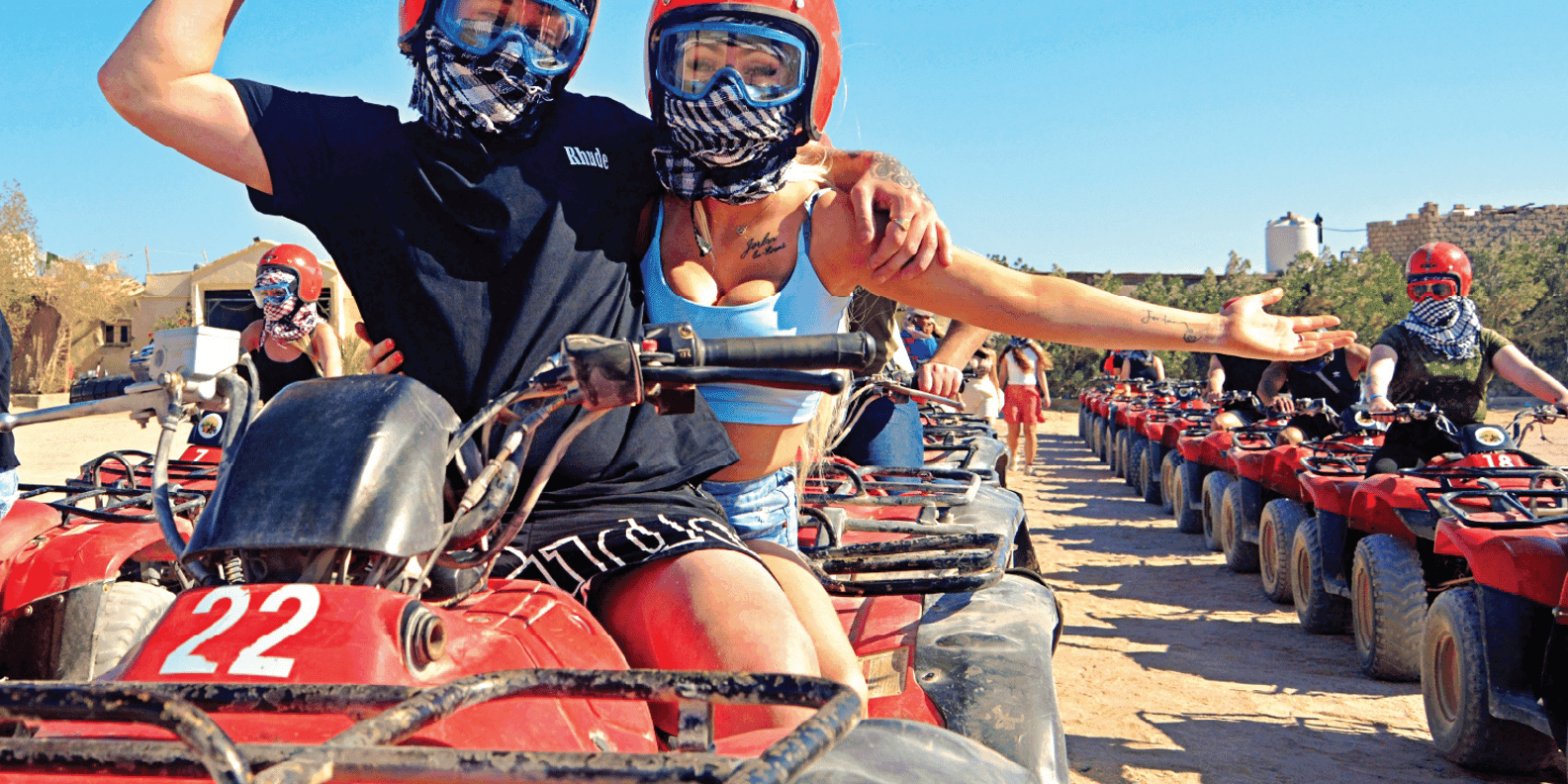 Desert Quad ATV, Bedouin Village & Camel Ride Optional BBQ