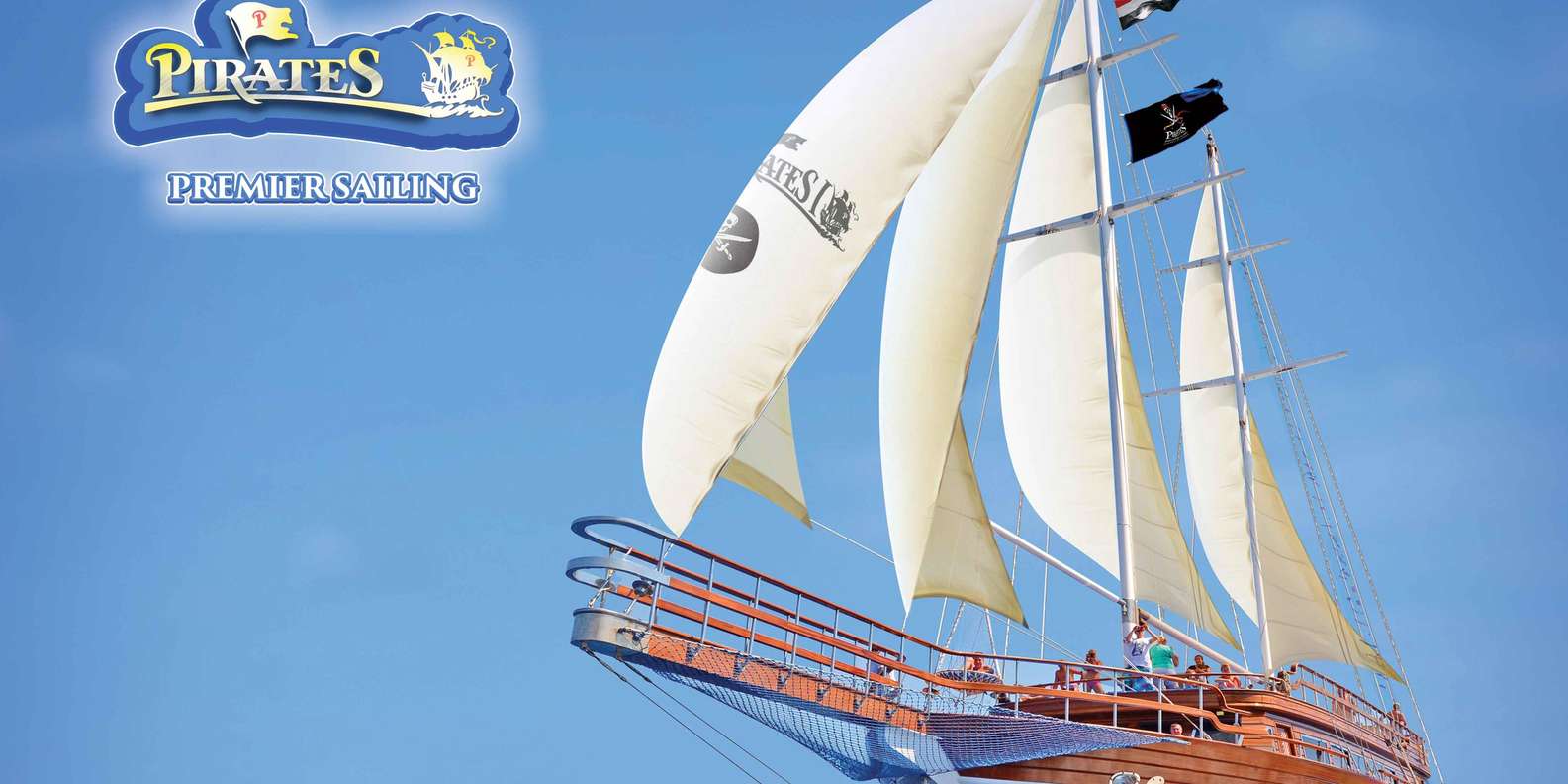Sharm: Pirates Sailing Boat cruise with transfers & lunch