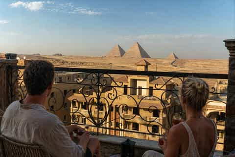 Marsa Alam : Cairo 2-Day Tour with Luxury Pyramids View Stay