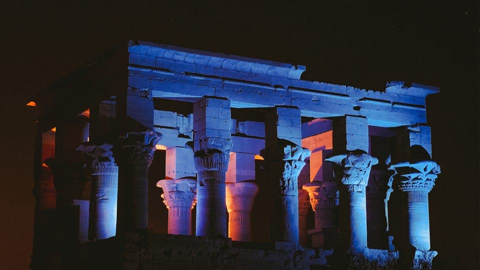 Aswan: Sound and Light Show at Philae Temple with Transfer