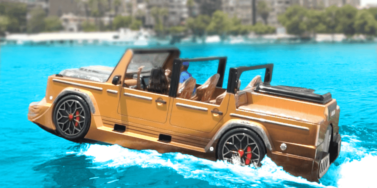 Cairo: Jetcar Experience with Scenic Nile & City Views