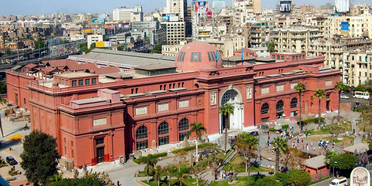 From Alexandria: Pyramids, Egyptian Museum & Coptic Cairo.