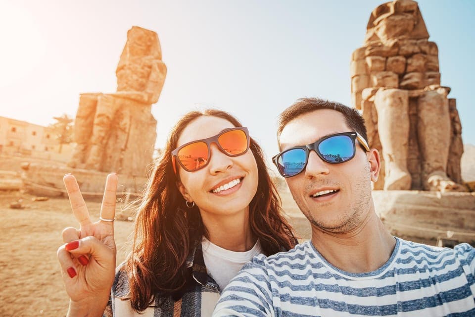 Hurghada: Luxor Hot Air Balloon Ride and Day Tour With Meals