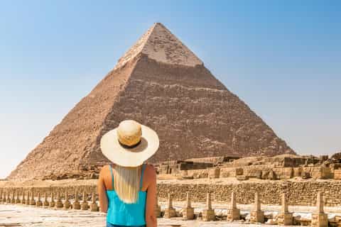 From Sharm El Sheikh: Cairo Pyramids Full-Day Tour by Plane