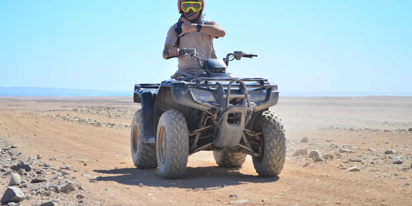 Hurghada: Mega Safari, ATV, 4x4WD Jeep, Camel w/ BBQ & Show