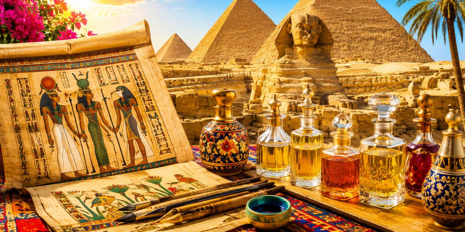 Cairo:The Essence of Egypt | Pyramids, Papyrus Art & Perfume