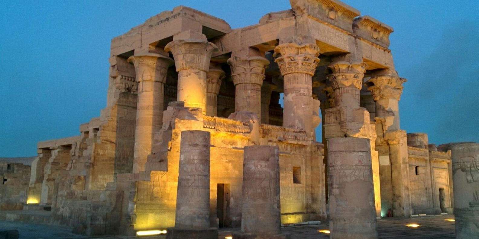 Day Tour visit Edfu Kom Ombo temples from Luxor