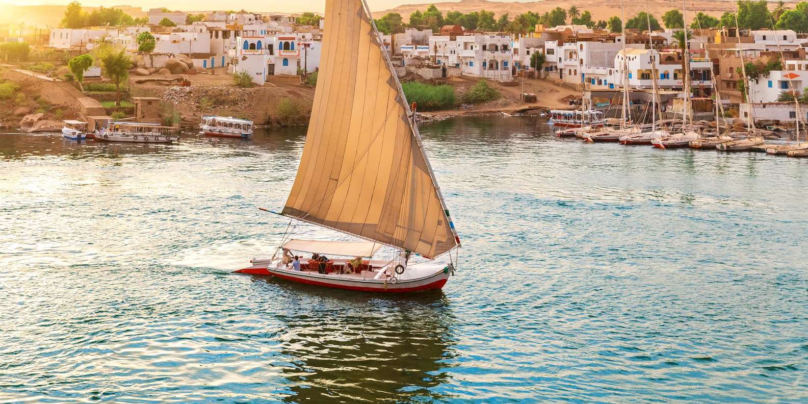 Nubian Village & Felucca, Aswan