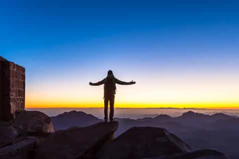 From Sharm: Mount Moses Trekking, Sunrise & Monastery Visit