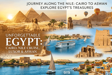9-Day Egypt Tour: Cairo Pyramids, Luxor, Aswan & Nile Cruise