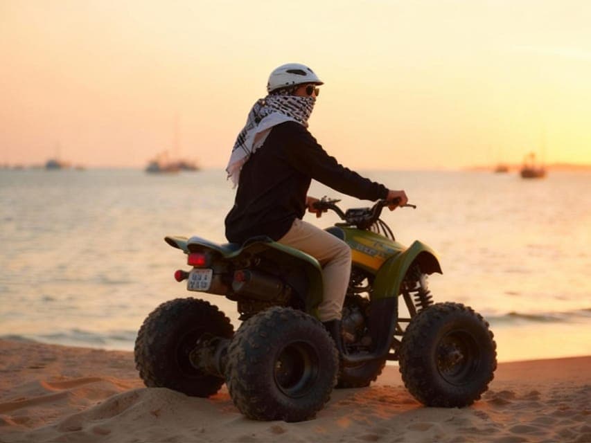 Hurghada: Morning Quad Bike Tour, Camel Ride and Transfer