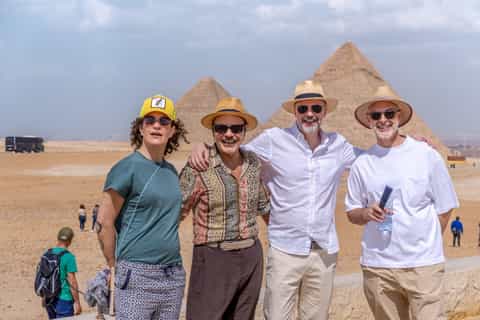 Cairo: Grand Egyptian Museum, Pyramids, Sphinx Tour & Lunch