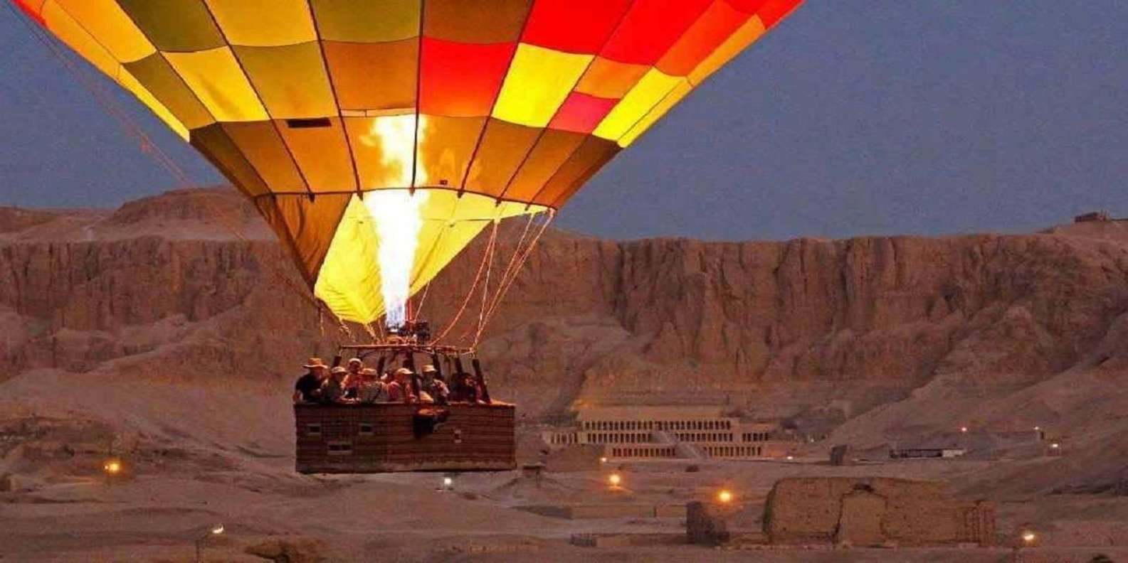 From Luxor: 3-Day Nile Cruise to Aswan with Balloon Ride