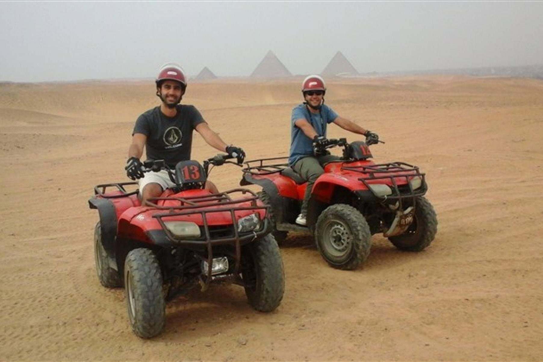 ATV quad bike ride at Giza pyramids