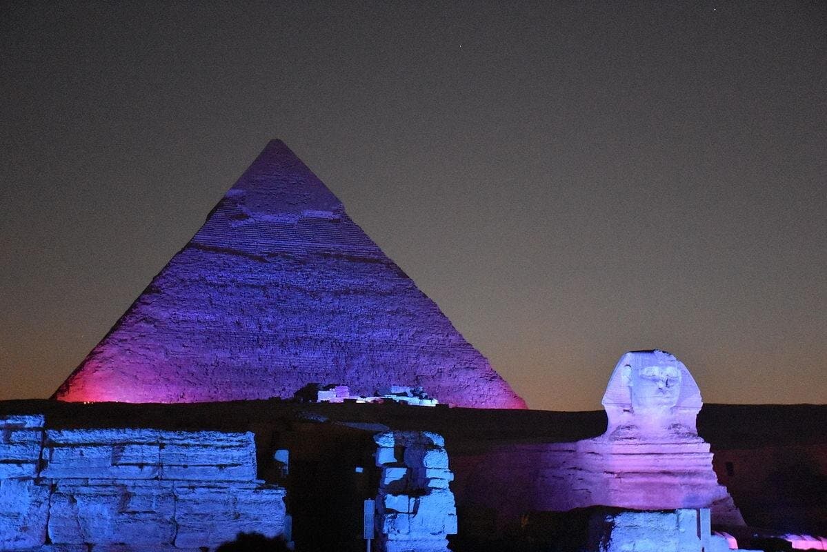 Sound and Light Show at Giza Pyramids