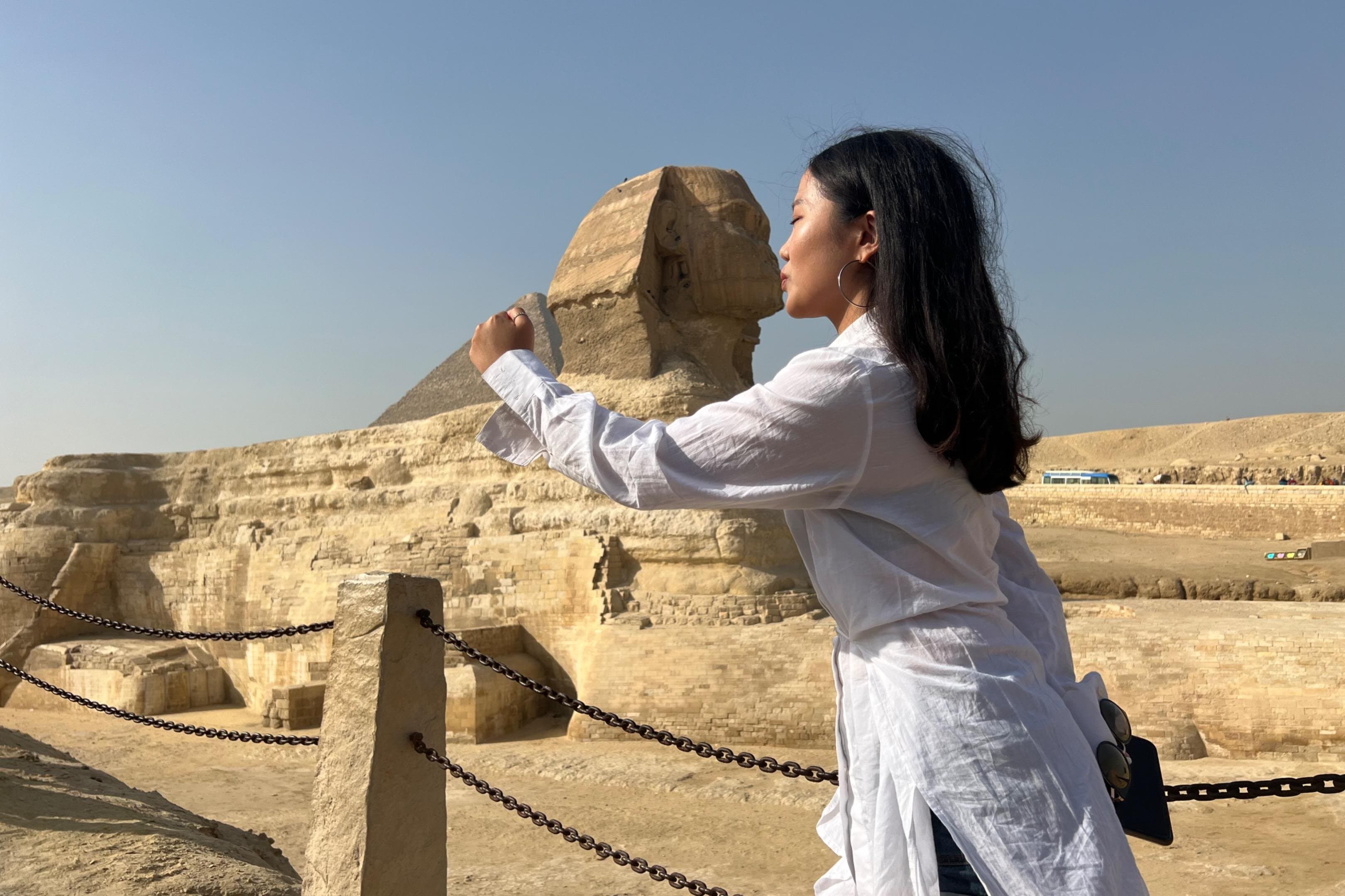 Full Day Private Giza Pyramids, Sphinx, Saqqara and Memphis Tour