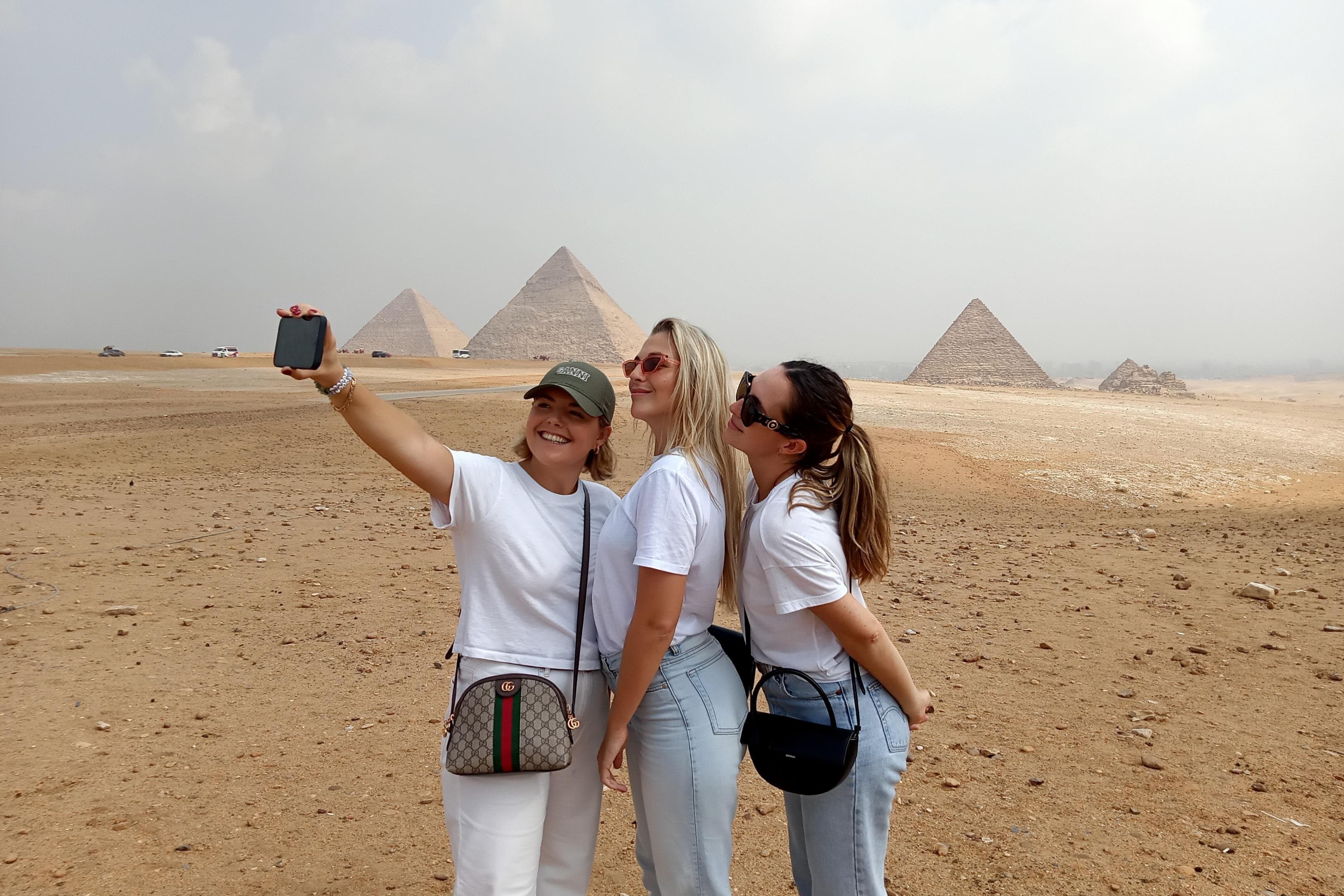 Explore Giza Pyramids & Sphinx & Camel Ride & ATV bike with Lunch