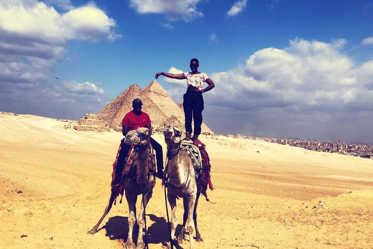 Ride a Camel at Pyramids of Giza