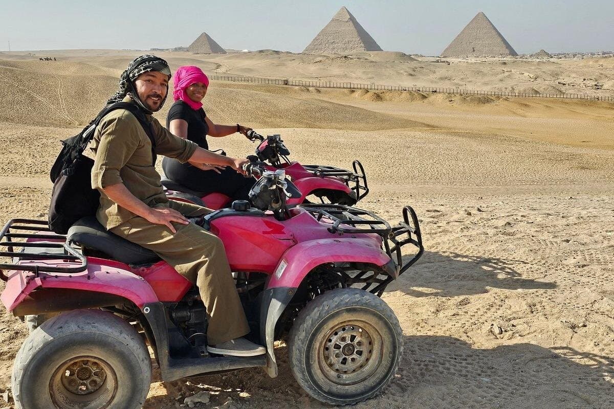 Quad Bike ATV and Nile Dinner Cruise Belly dancer show
