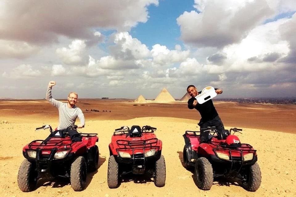 Quad Bike Experience around The Great Pyramid
